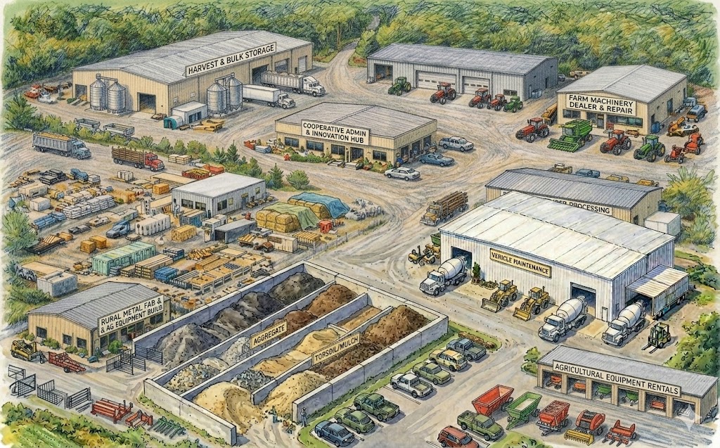 Rural Industrial, & Aggregate